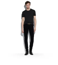 12 WAVES CORD SLIM FIT DENIM