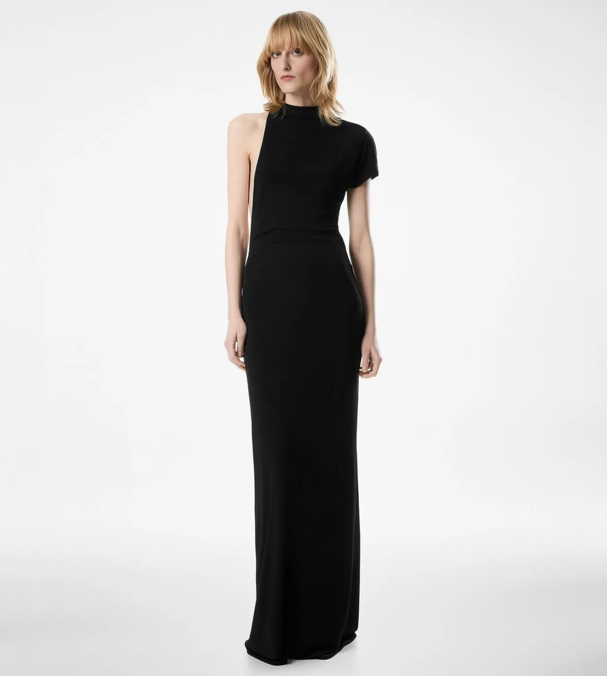 ASYMMETRIC EVENING DRESS