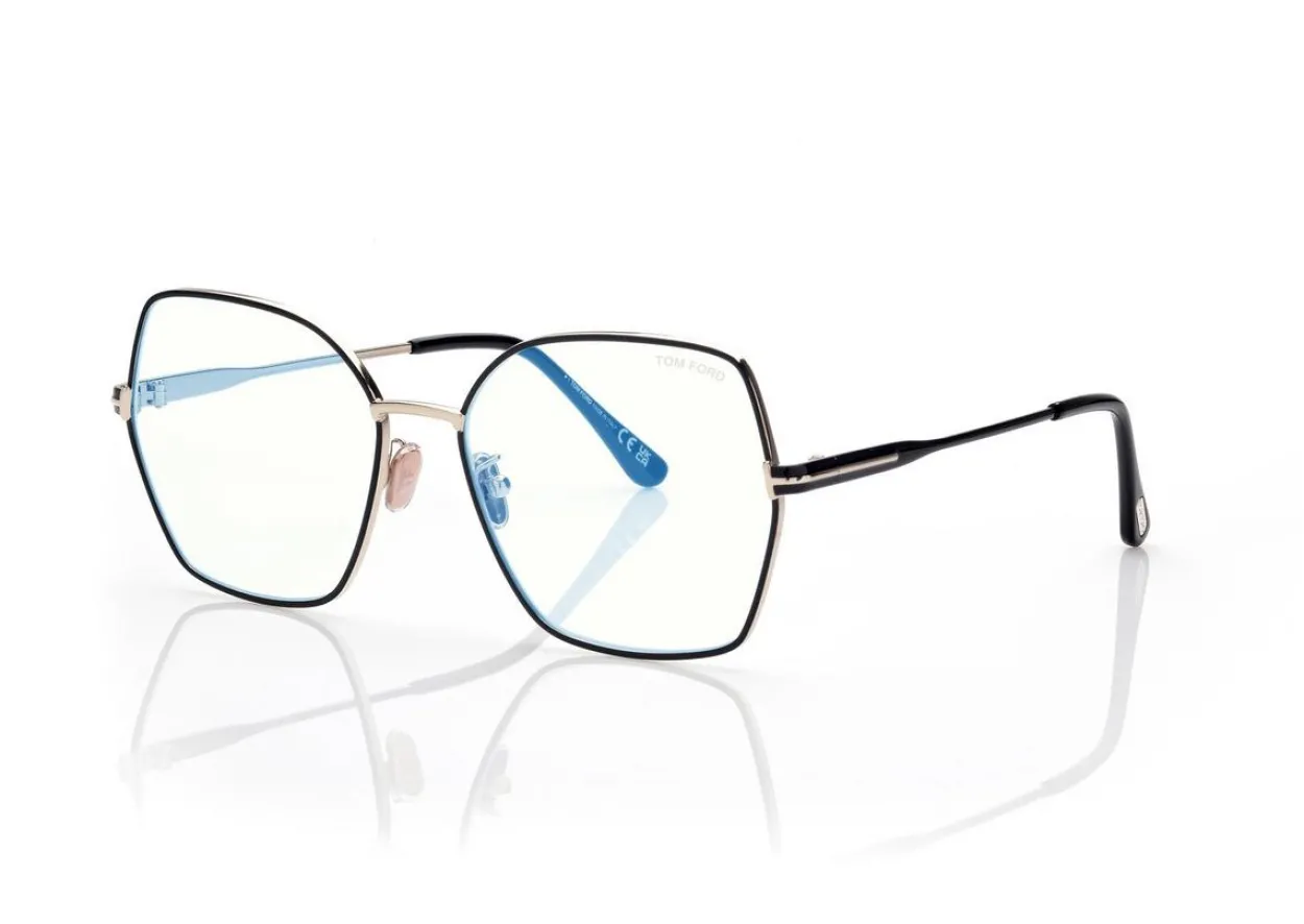 BLUE BLOCK BUTTERFLY OPTICALS