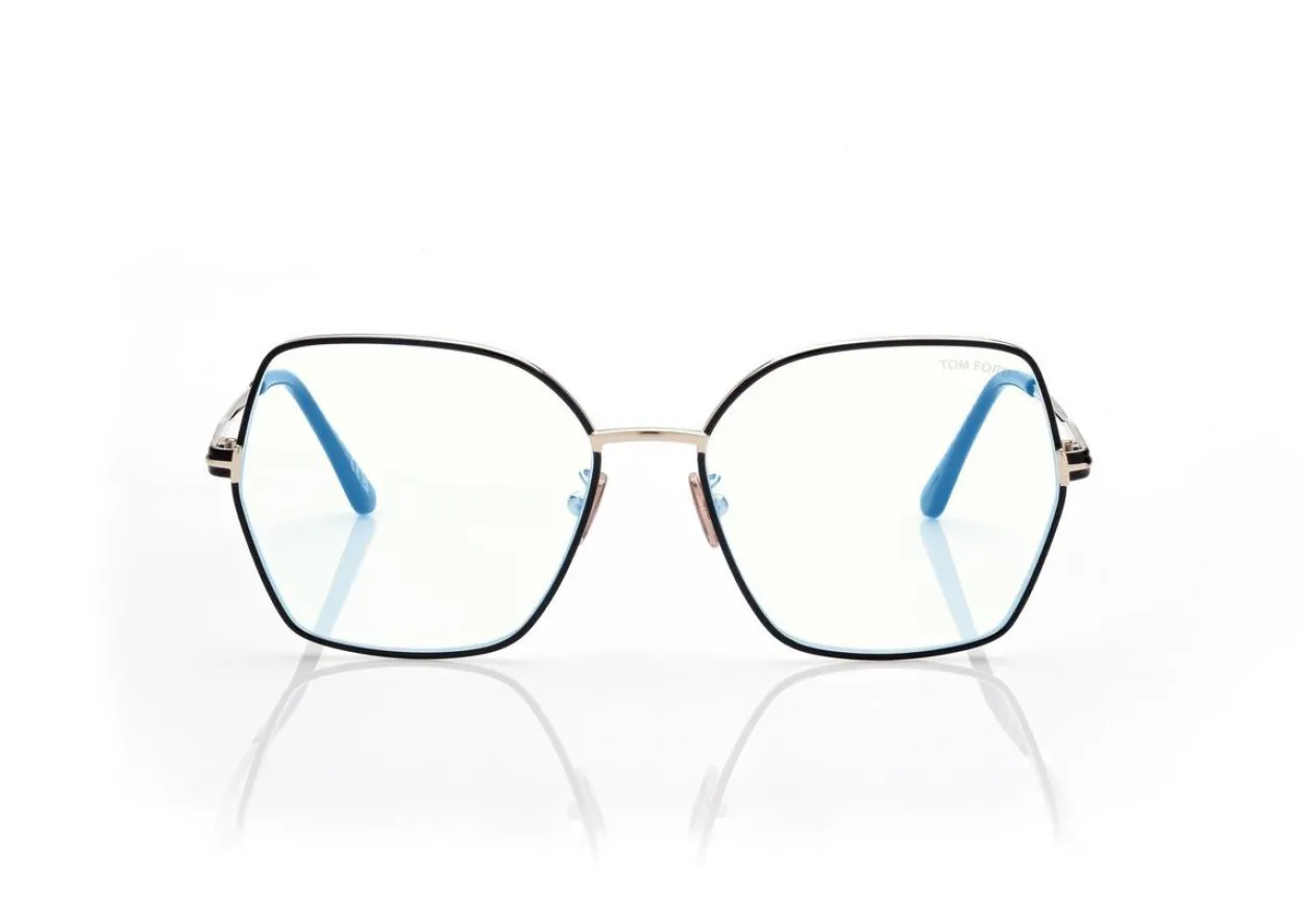 BLUE BLOCK BUTTERFLY OPTICALS