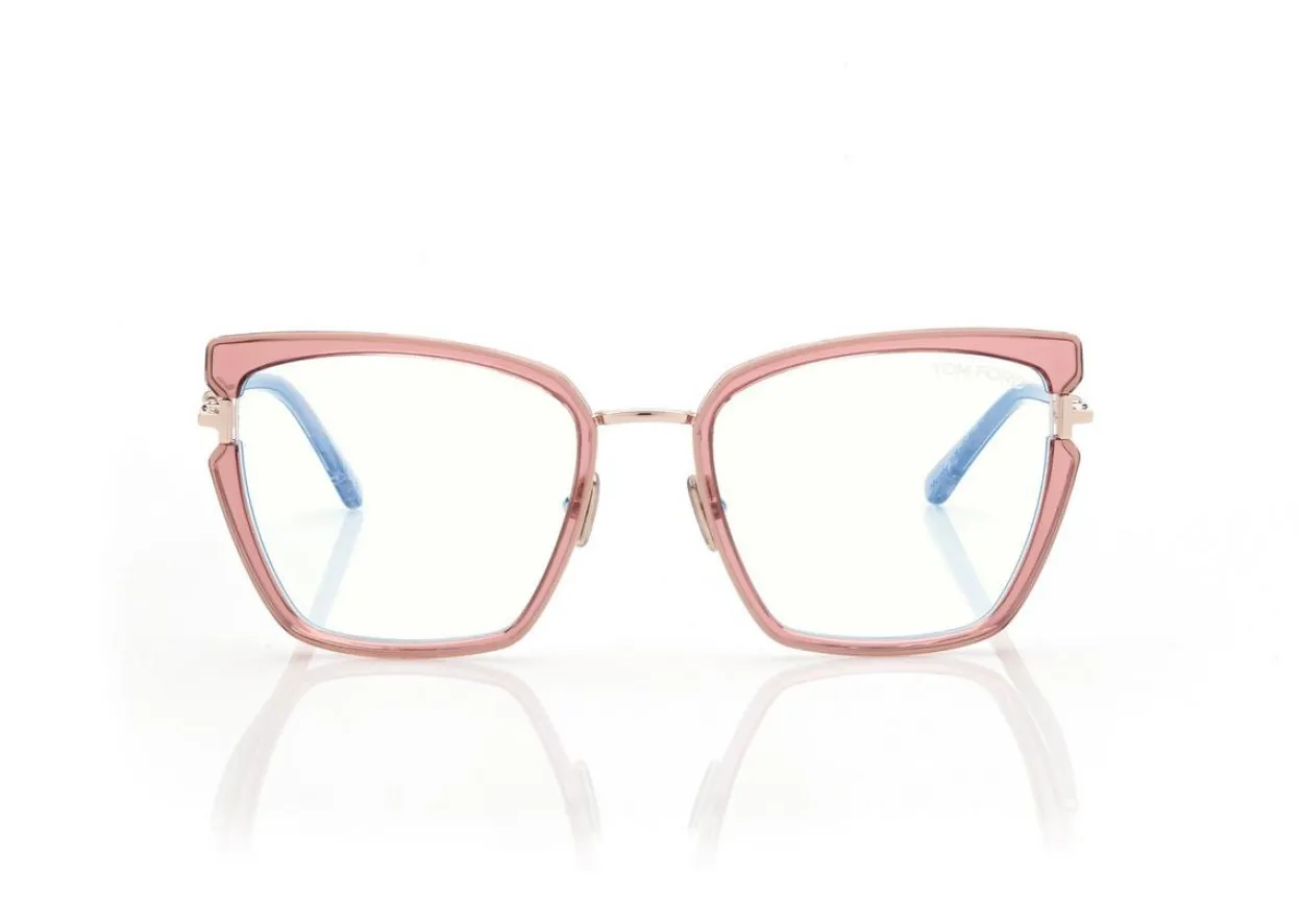 BLUE BLOCK BUTTERFLY OPTICALS