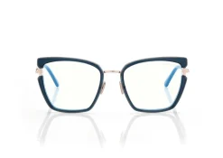 BLUE BLOCK BUTTERFLY OPTICALS