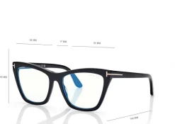 BLUE BLOCK CAT EYE OPTICALS WITH CLIP ON SUNGLASSES