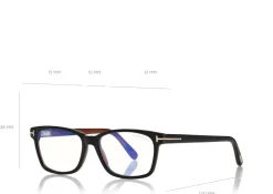 BLUE BLOCK CLASSICAL RECTANGULAR OPTICALS