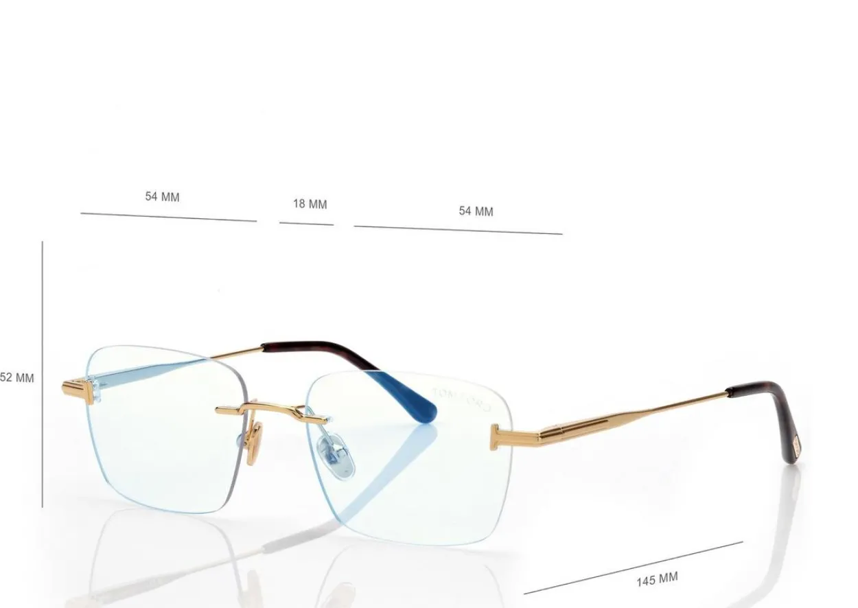BLUE BLOCK RECTANGULAR OPTICALS