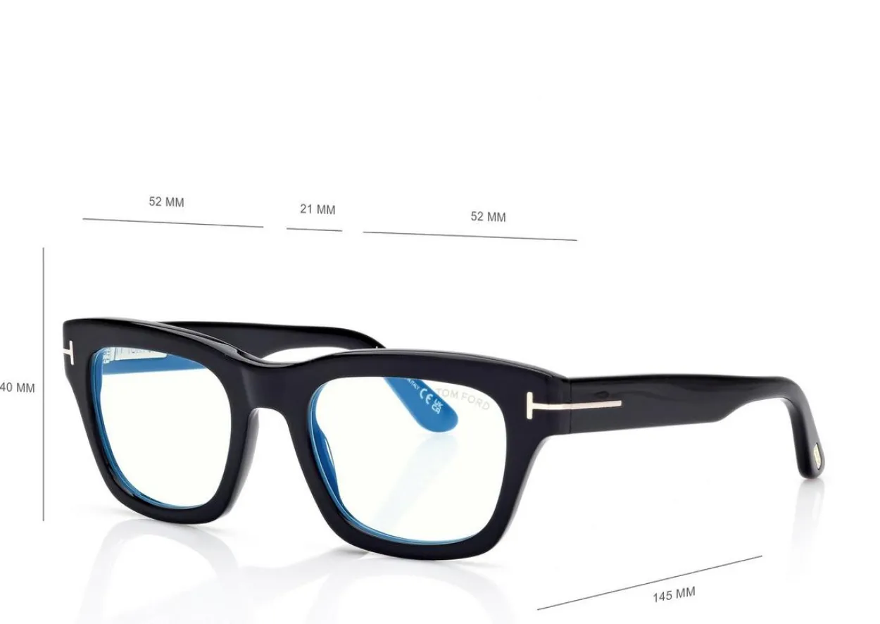 BLUE BLOCK RECTANGULAR OPTICALS