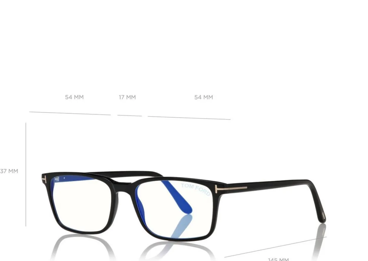 BLUE BLOCK RECTANGULAR OPTICALS