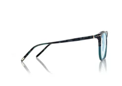 BLUE BLOCK ROUND OPTICALS