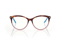 BLUE BLOCK ROUND OPTICALS