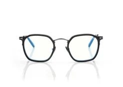 BLUE BLOCK ROUND OPTICALS