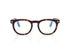 BLUE BLOCK ROUND OPTICALS