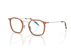 BLUE BLOCK ROUND OPTICALS