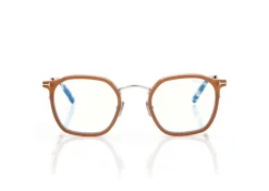 BLUE BLOCK ROUND OPTICALS