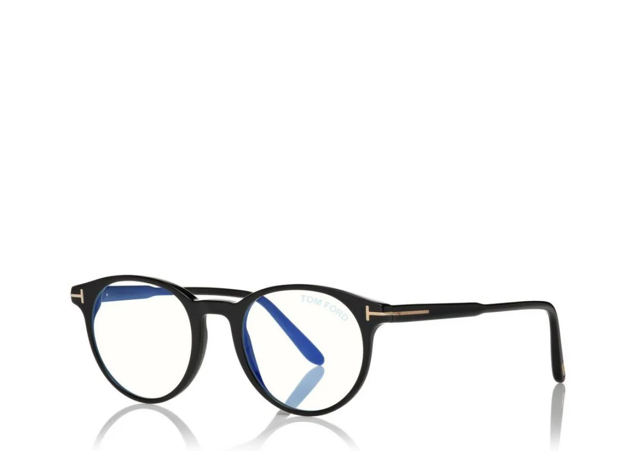 BLUE BLOCK ROUND SHAPE OPTICALS