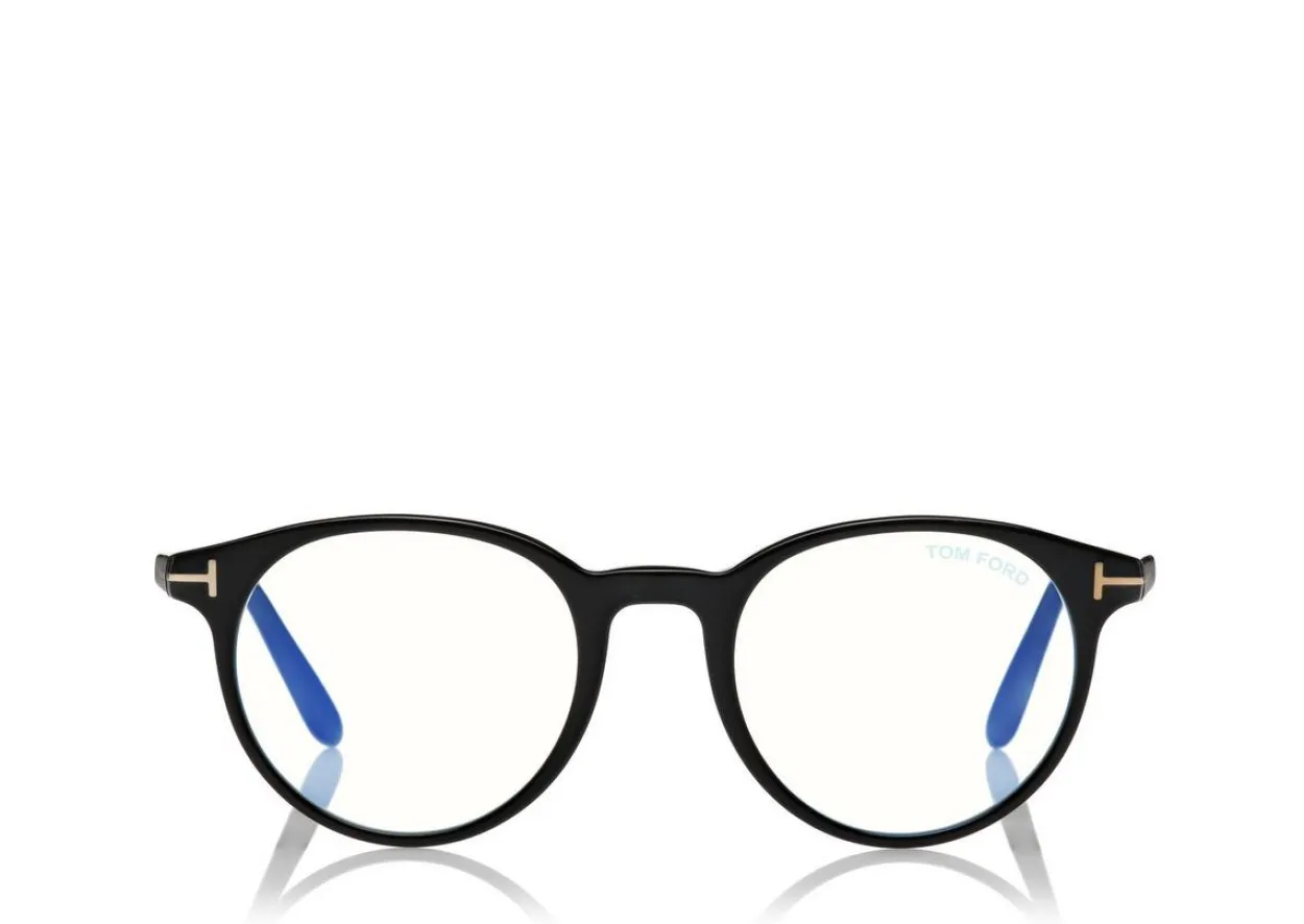 BLUE BLOCK ROUND SHAPE OPTICALS