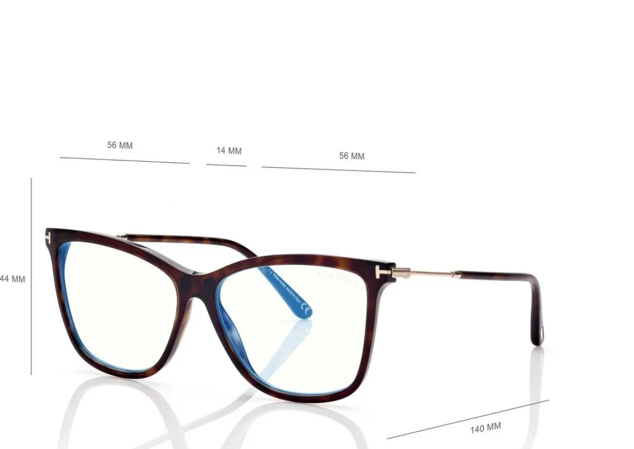 BLUE BLOCK SOFT CAT EYE OPTICALS CLIP ON SUN