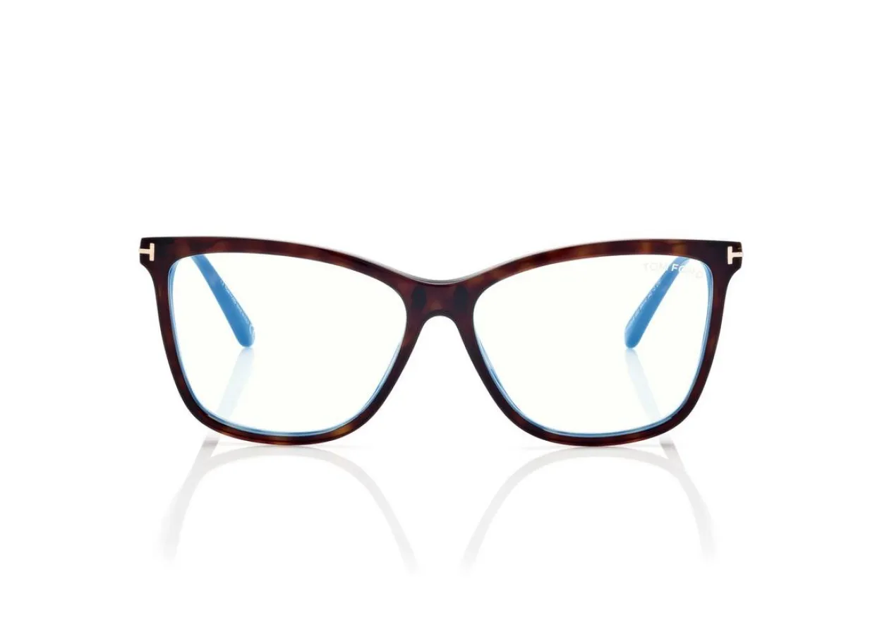 BLUE BLOCK SOFT CAT EYE OPTICALS CLIP ON SUN