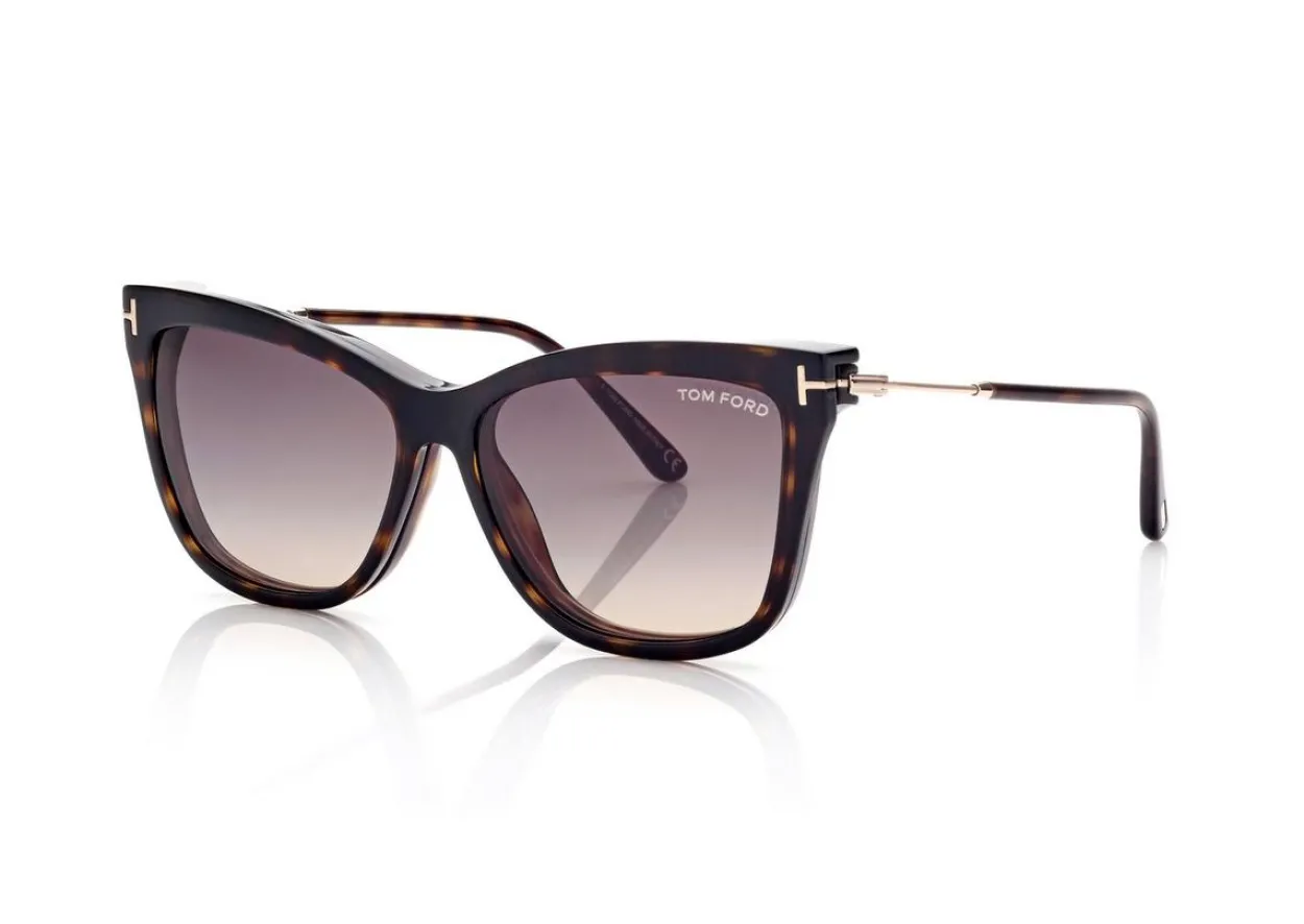 BLUE BLOCK SOFT CAT EYE OPTICALS CLIP ON SUN