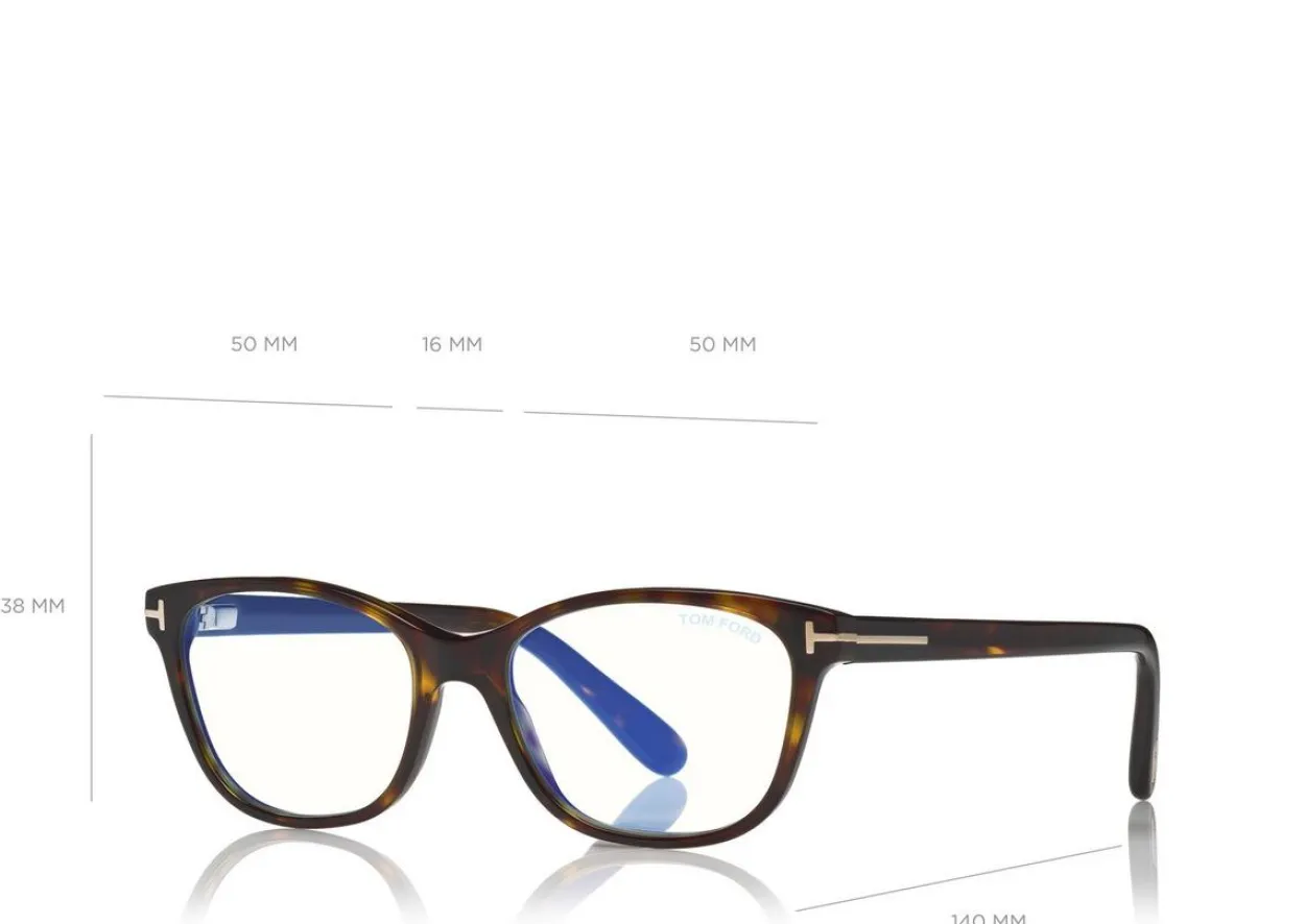 BLUE BLOCK SOFT SQUARE OPTICALS