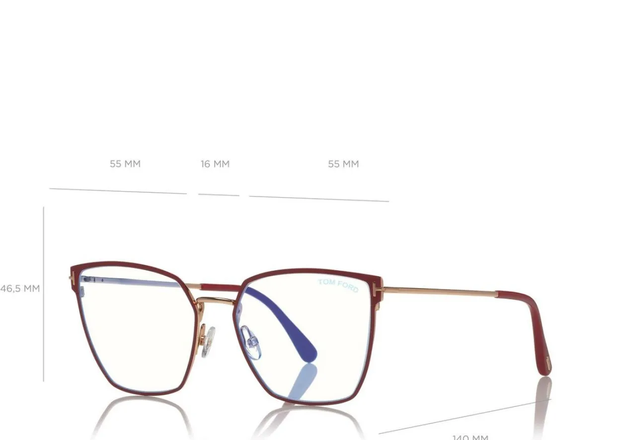 BLUE BLOCK SOFT SQUARE OPTICALS