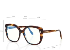 BLUE BLOCK SQUARE OPTICALS