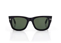 BLUE BLOCK SQUARE OPTICALS WITH CLIP ON SUNGLASSES