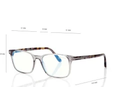 BLUE BLOCK SQUARE OPTICALS