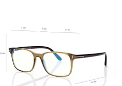 BLUE BLOCK SQUARE OPTICALS