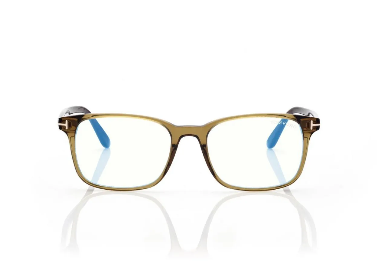 BLUE BLOCK SQUARE OPTICALS