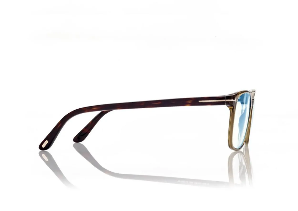 BLUE BLOCK SQUARE OPTICALS