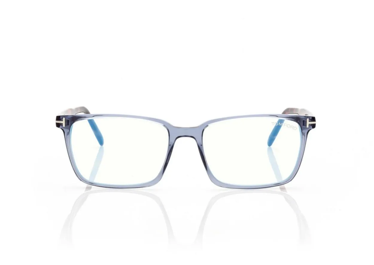 BLUE BLOCK SQUARE OPTICALS