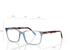 BLUE BLOCK SQUARE OPTICALS
