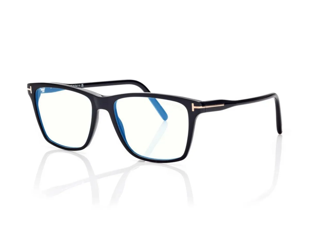 BLUE BLOCK SQUARE OPTICALS