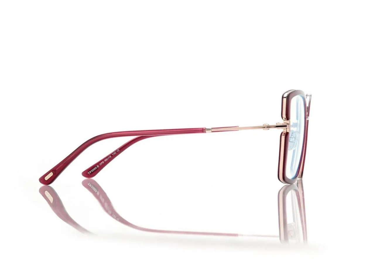 BLUE BLOCK SQUARE OPTICALS