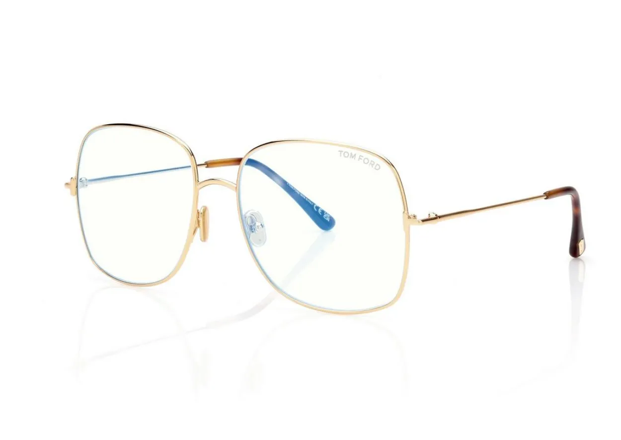 BLUE BLOCK SQUARE OPTICALS