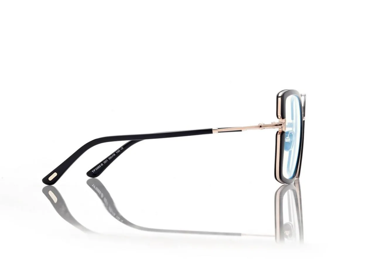 BLUE BLOCK SQUARE OPTICALS