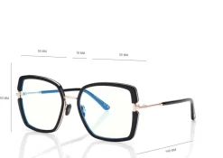 BLUE BLOCK SQUARE OPTICALS