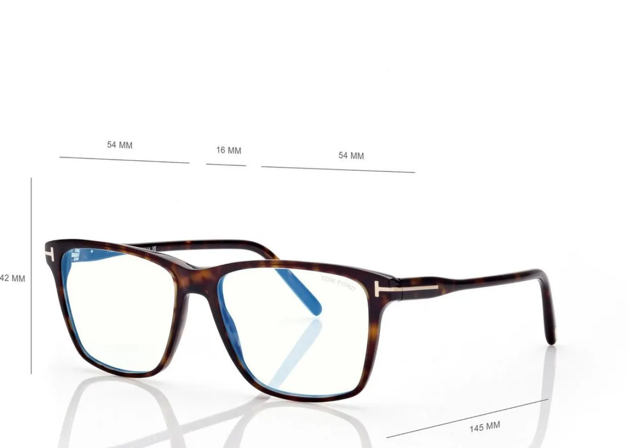 BLUE BLOCK SQUARE OPTICALS