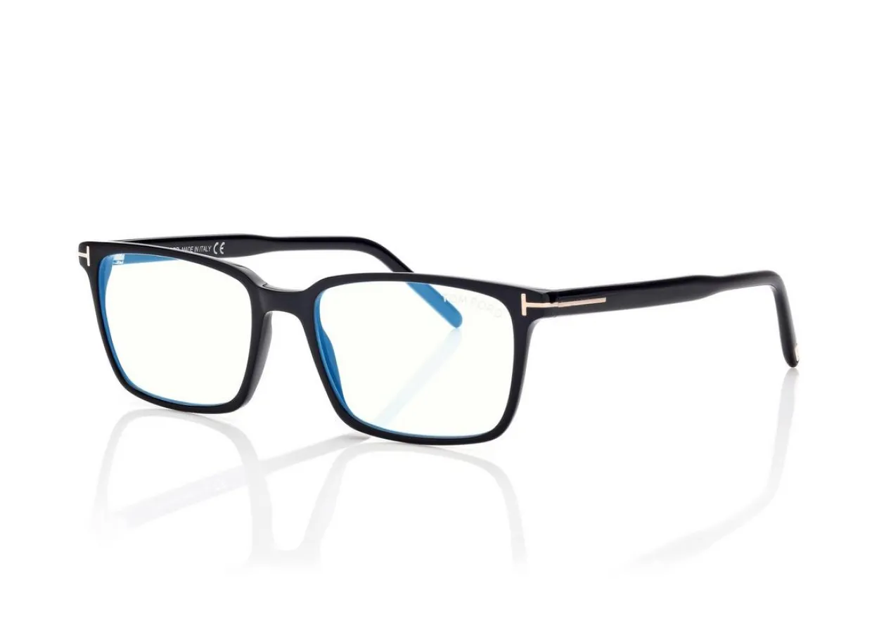 BLUE BLOCK SQUARE OPTICALS