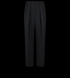 BROKEN TWILL DOUBLE PLEAT PANT