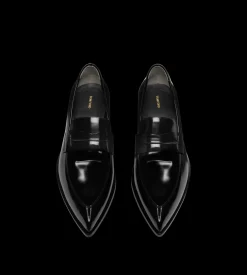 BRUSHED LEATHER LOAFER