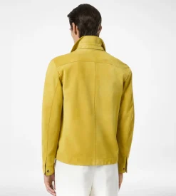 BRUSHED SUEDE OUTERSHIRT