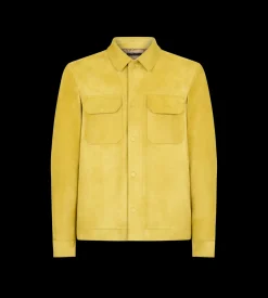 BRUSHED SUEDE OUTERSHIRT