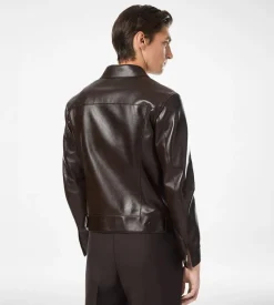 BUFFALO GRAIN LEATHER WESTERN JACKET