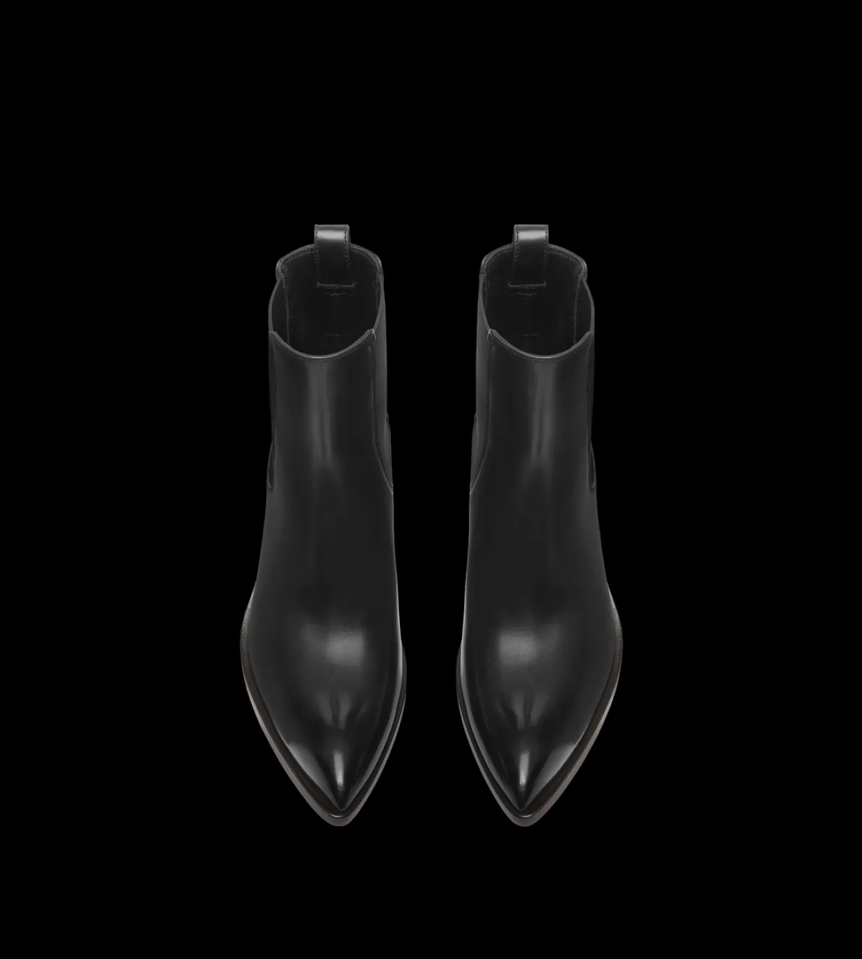 BURNISHED LEATHER CHELSEA BOOT