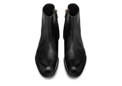 BURNISHED LEATHER EDGAR ZIP BOOT