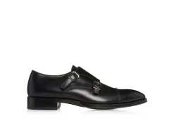 BURNISHED LEATHER ELKAN MONK STRAP