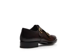 BURNISHED LEATHER ELKAN MONK STRAP