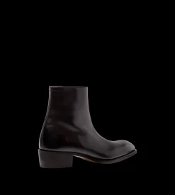 BURNISHED LEATHER VINCENT BOOT