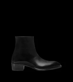 BURNISHED LEATHER VINCENT BOOT